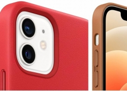 Apple OEM iPhone 12 mini Leder Case mit MagSafe 5,4 Zoll Cover Hülle Schutz für 22,41€ inkl. Versand!