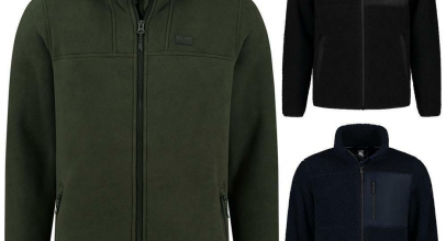 Kjelvik Herren Fleecejacke Teddy Fleece Sherpa Polarfleece für 21,99€ inkl. Versand!