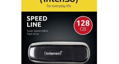 Intenso USB Stick 128GB Speicherstick Speed Line USB 3.2 schwarz für 7,77€ inkl. Versand!