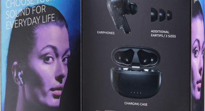 Intenso True Wireless Kopfhörer T300A Bluetooth Buds mit Akku schwarz für 22,50€ inkl. Versand!