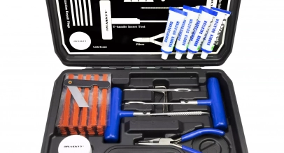 Auto 47-tlg. REIFENREPARATUR SET Pkw Pannenset Vulkanisier Flickzeug + Zange für 17,59€ inkl. Versand!