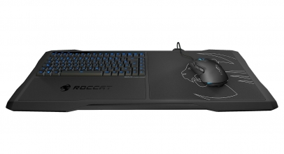 ROCCAT Sova Gaming Lapboard Tastatur Mauspad schwarz QWERTZ LAYOUT für 66,-€ inkl. Versand