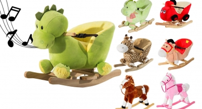 Schaukelpferd Plüsch je 27,90€ inkl. Versand