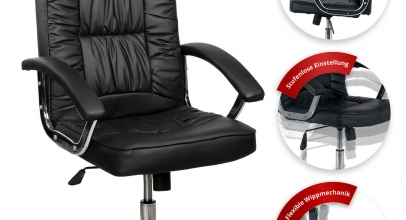 Bürostuhl Gamingstuhl mit Wippfunktion für 58,95€ inkl. Versand!