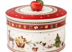 Villeroy & Boch Winter Bakery Delight Gebäckdose Premium Porzellan für 37,78€ inkl. Versand!