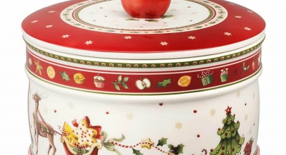 Villeroy & Boch Winter Bakery Delight Gebäckdose Premium Porzellan für 37,78€ inkl. Versand!