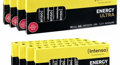 80 Intenso Energy Ultra Alkaline Batterien im 40er Karton (40x AA + 40x AAA) für 14,24€ inkl. Versand!