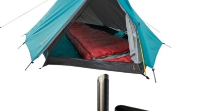 Grand Canyon Cardova 1 Tunnelzelt 1-2P wasserdicht + ABUS TL-525 500lm Lampe für 44,43€ inkl. Versand!