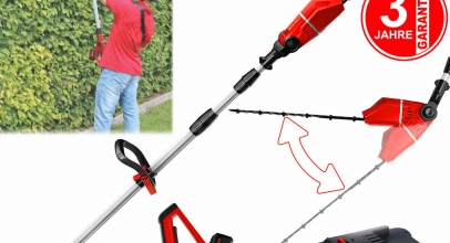 Einhell GE-HH 18 Li T Kit Akku-Heckenschere 3.0 Ah Power-X-Change für 99,95€ inkl. Versand