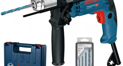 Bosch Schlagbohrmaschine GSB 13 RE + 4 Bohrer und Koffer, 600 Watt für 59,95€ inkl. Versand!