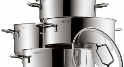 WMF Topfset Induktion 5tlg. Kochtopfset Astoria Edelstahl 18/10 für 89,99€ inkl. Versand!