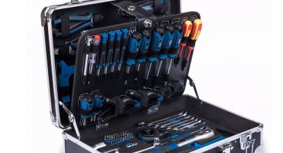 Scheppach Aluminium Werkzeugkoffer TB200 gefüllt – 141 teiliges Werkzeug Set für 89,10€ inkl. Versand!