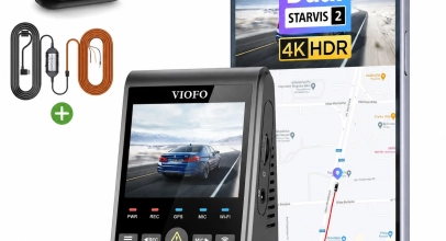 Viofo A229 PRO Duo 2CH Dashcam 4K QHD + 2K QHD Dual Channels + HK4 wiring kit für 281,06€ inkl. Versand!