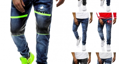 OZONEE Herren Jogger Trainingshose Jeans Classic für 19,95€ inkl. Versand!