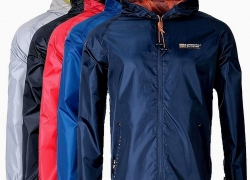 Geographical Norway Herren Regenjacke Windbreaker für 23,90€ inkl. Versand!
