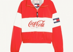 Tommy Hilfiger Damen Outwear COCA COLA mit Logo-Print für 63,-€ inkl. Versand!