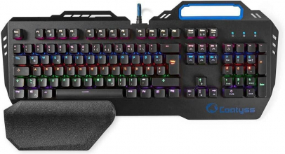 Nedis Mechanische Gaming Tastatur LED Beleuchtet RGB Keyboard DE Layout QWERTZ für 22€ inkl. Versand!
