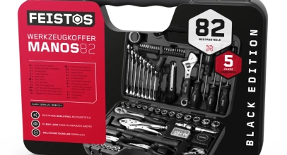 FEISTOS 82 Teile Werkzeugkoffer MANOS 82 Werkzeugset für 49€ inkl. Versand!