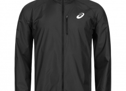 ASICS Herren Windbreaker Jacke windabweisend schwarz für 20,69€ inkl. Versand!