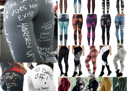 Damen Yoga Gym Fitness Hose Sport Leggings Stretch für 8,99€ inkl. Versand!