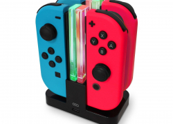 EAXUS® 4-in-1 Controller Chargingdock Ladestation Nintendo Switch Joy-Con Ladegerät LED für 12,49€ inkl. Versand!