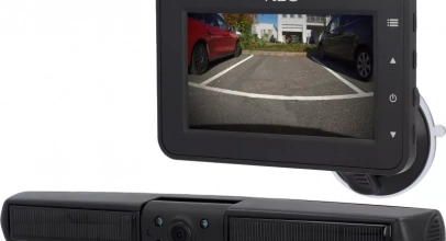 Rückfahrkamera Solar AEG mit Farbmonitor RV4.3 kabellos 110° Einparkhilfe für 85€ inkl. Versand!