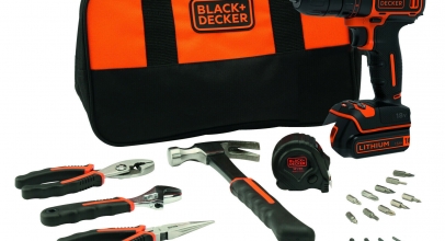 BLACK+DECKER BDCDC18HTSA Akku-Bohrschrauber, Schwarz/Orange für 56,65€ inkl. Versand!