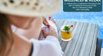 *WOW* Wellness & Relax 2 x 3 Nächte ca 1.700 Hotels bis 5* n. Wahl für 39,99€ inkl. Versand!