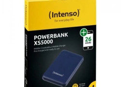 Intenso Powerbank mobile Ladestation Slim XS 5000 mAh Typ A / C USB OUT blue für 8,99€ inkl. Versand!