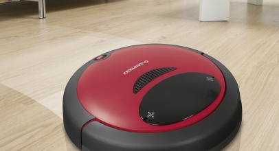 CLEANmaxx Saugroboter 2-in-1 rot-schwarz für 35,99€ inkl. Versand!