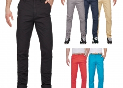 Surplus Raw Vintage Herren Designer Chino Stoff Hose Regular Fit für 9,90€ inkl. Versand!