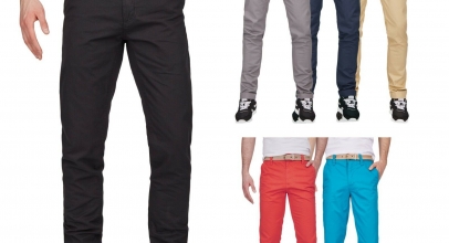 Surplus Raw Vintage Herren Designer Chino Stoff Hose Regular Fit für 9,90€ inkl. Versand!