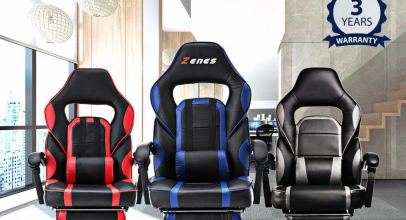 ZENEZ Chefsessel – Gaming Stuhl – Bürostuhl für 76,99€