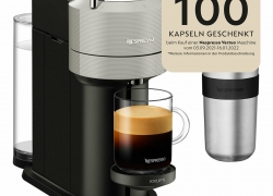 Krups Nespresso Vertuo Next Lightgrey Kaffeemaschine + Travel Mug 400ml für 41,93€ inkl. Versand!