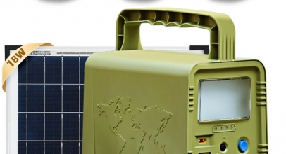 84Wh Tragbares Kraftwerk Generator Beleuchtungssatz mit Solarpanel und LED-Lampe für 57,-€ inkl. Versand!