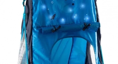 Hudora Kinder Nestschaukel Cosmos 90 mit LED Beleuchtung & Zeltüberzug für 37,99€ inkl. Versand!