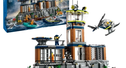LEGO City 60419 Polizeistation auf der Gefängnisinsel Bausatz, Mehrfarbig für 62,99€ inkl. Versand!