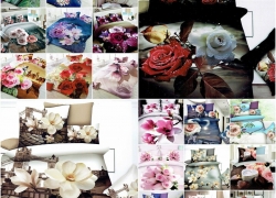 4-tlg. Bettwäsche Set Garnitur 3D ab 18,90€ inkl. Versand