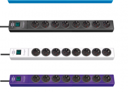 2x Brennenstuhl Steckdosenleiste 8 fach mit Schalter für 17,99€ inkl. Versand