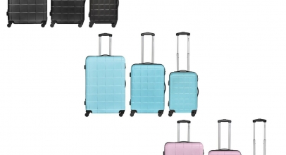 Bannisters 3-er Set New York Empire aus ABS mit Zahlenschloss für 79,-€ inkl. Versand!