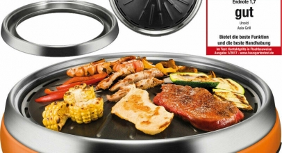 Unold Low-Fat Asia Tisch-, Elektrogrill Antihaft Grill Kochplatte für 34,99€ inkl. Versand!