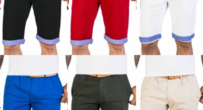 Herren Chino Shorts Cargo Pants für 14,95€ inkl. Versand!