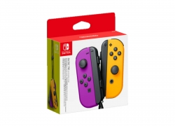 NINTENDO Switch Joy-Con 2er-Set Controller Neon-Lila/Neon-Orange für 67,52€ inkl. Versand!