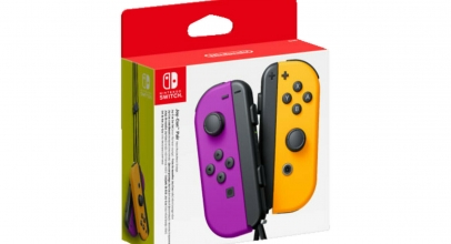 NINTENDO Switch Joy-Con 2er-Set Controller Neon-Lila/Neon-Orange für 67,52€ inkl. Versand!
