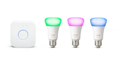PHILIPS Hue E27 White and Color Ambiance Starter Kit + Bridge für 99,95€ inkl. Versand!