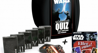 May the 4th Aktion – Das große StarWars Spielebundle Quiz+Spielkarten+Elfer raus für 29,95€ inkl. Versand!