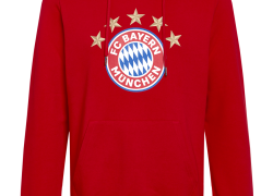 FC Bayern München Hoodie Logo rot für 35,96€ inkl. Versand!