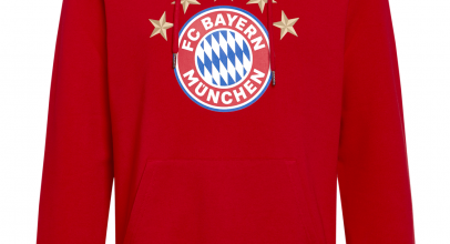 FC Bayern München Hoodie Logo rot für 35,96€ inkl. Versand!