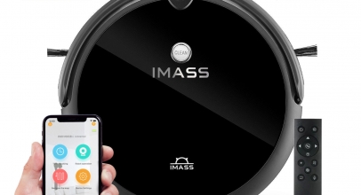 IMASS 3-in-1 Saugroboter mit Wischfunktion und Kamera A3S Perfect Clean mit Wifi für 188,-€ inkl. Versand