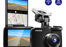 AZDOME WIFI GPS 4K Dashcam 2160P UHD Single Vorne Nachtsicht G-Sensor Autokamera 59,49€ inkl. Versand!